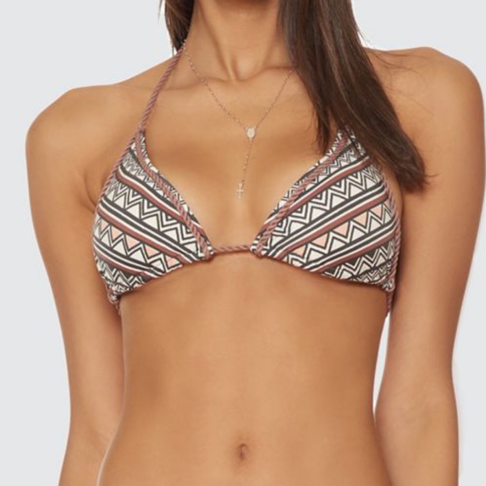NEW Dolce Vita Henna Triangle Bikini Top